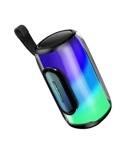 Портативная колонка RadioShack 10 Вт IPX5 с RGB и Bluetooth, черная