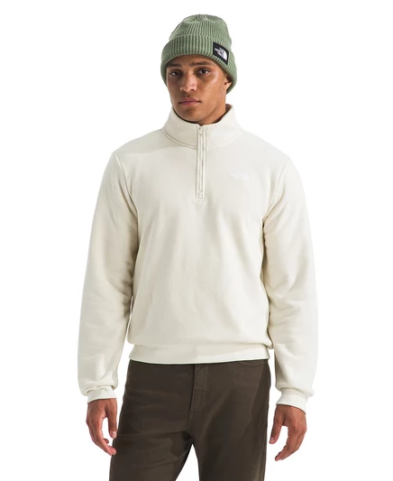 Мужская толстовка Evolution Simple Dome на молнии с четвертью white dune