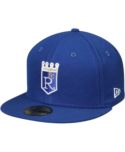 Мужская кепка New Era 59FIFTY Royals, синяя