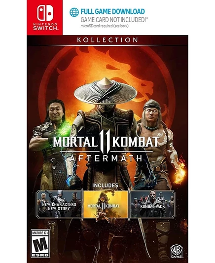 Видеоигра Mortal Kombat 11 Aftermath Nintendo Switch, мульти
