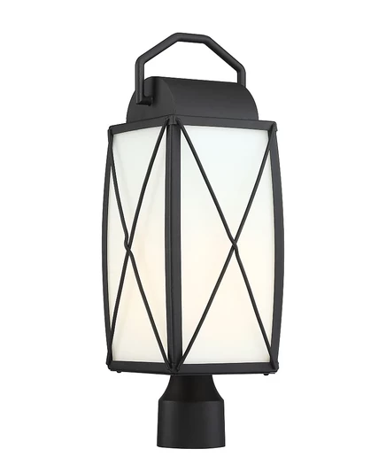 Уличный фонарь Designers Fountain Fairlington 1 для столба, черный