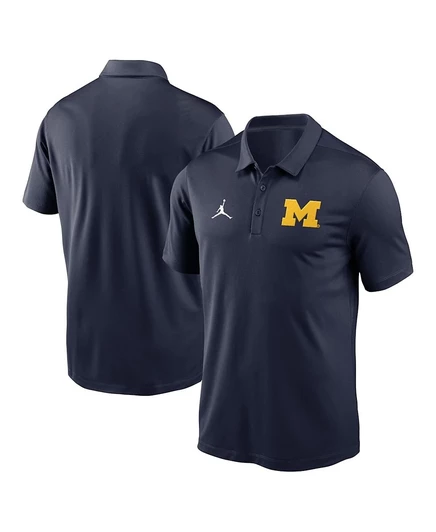 Мужская поло Jordan Primetime Michigan Dri-Fit, синяя