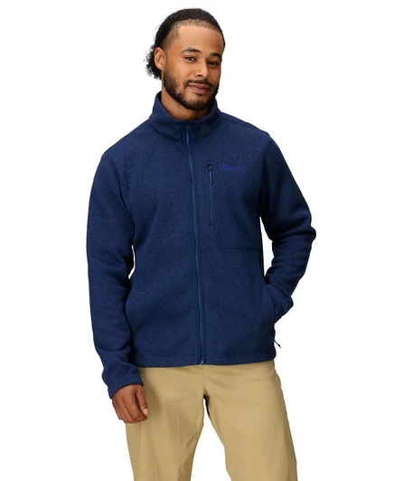 Мужская куртка Marmot Drop Line флисовая, синяя