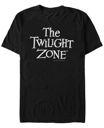 Мужская футболка с коротким рукавом с логотипом CBS Fifth Sun Twilight Zone black
