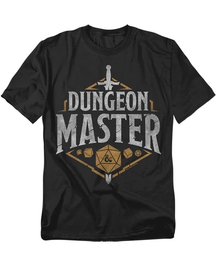 Мужская футболка Dungeons & Dragons Dungeon Master black