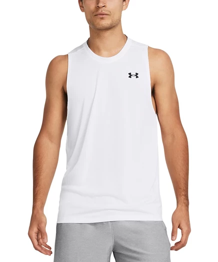 Мужская спортивная майка Under Armour UA Tech, белая