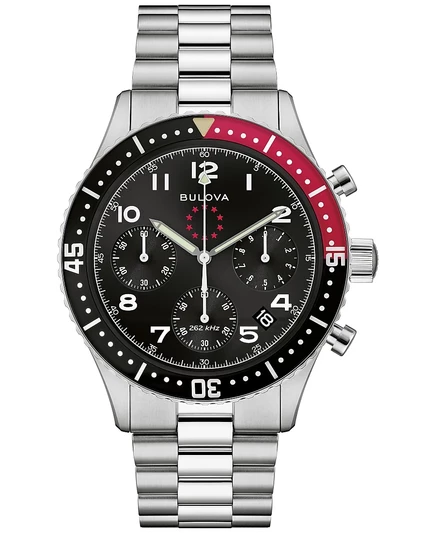 Мужские часы Bulova Marine Star 43 мм, серебристые