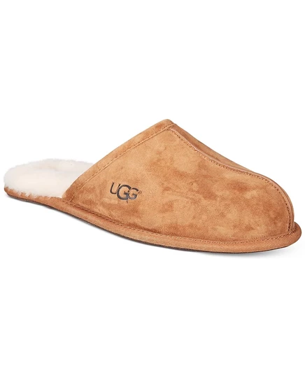 Мужские тапочки UGG Scuff, коричневые