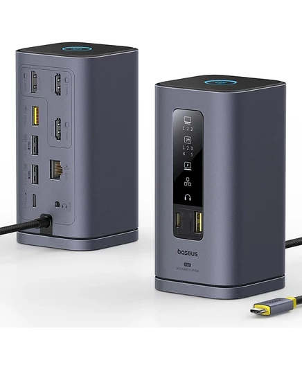 Док-станция Baseus Spacemate Series 11-в-1 (для MAC) Space Grey серый