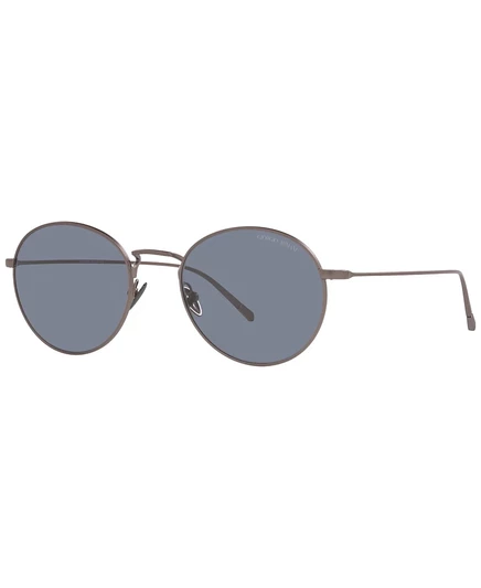 Мужские солнцезащитные очки Giorgio Armani AR6125 52, коричневые