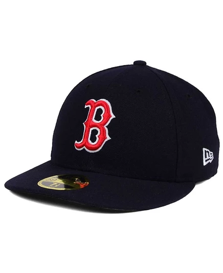 Бейсболка New Era Boston Red Sox с низким профилем AC Performance 59FIFTY синего цвета