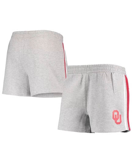 Серые шорты Oklahoma Sooners в тонкую полоску 