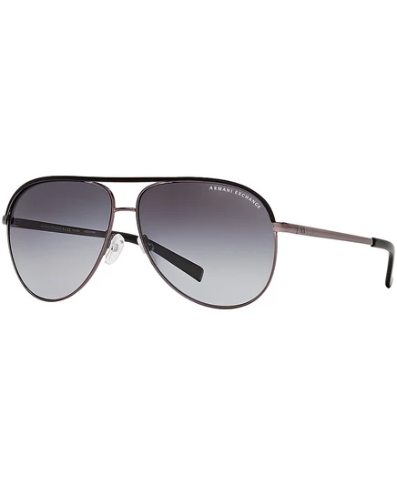 Солнцезащитные очки AX Armani Exchange AX2002P поляризационные, черные