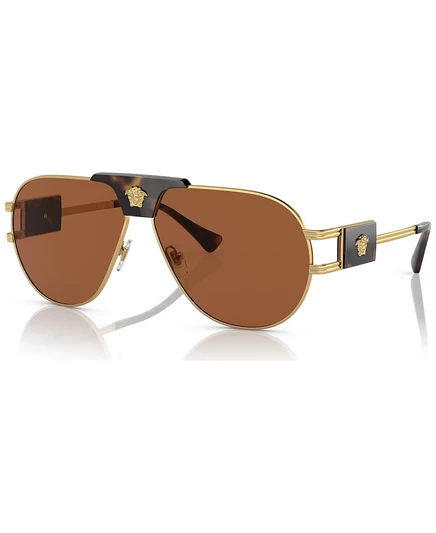 Мужские солнцезащитные очки Versace VE225263-X, золотые