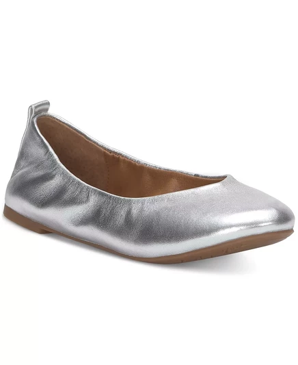  Женские классические балетки Emmielou silver metallic
