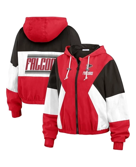 Женская ветровка WEAR by Erin Andrews Atlanta Falcons, мультиколор