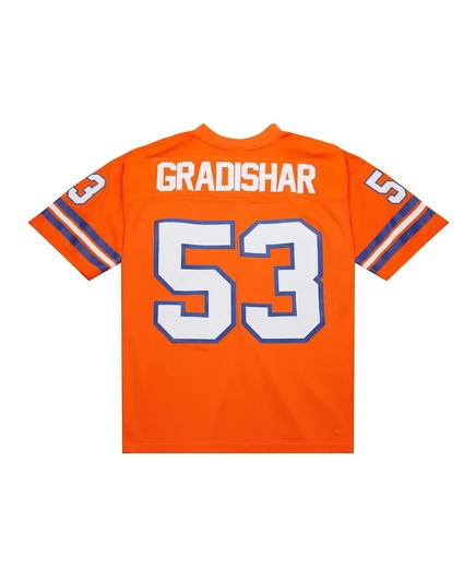 Мужская футболка Mitchell & Ness Randy Gradishar оранжевого цвета Denver Broncos 1978 года выпуска, реплика Legacy orange