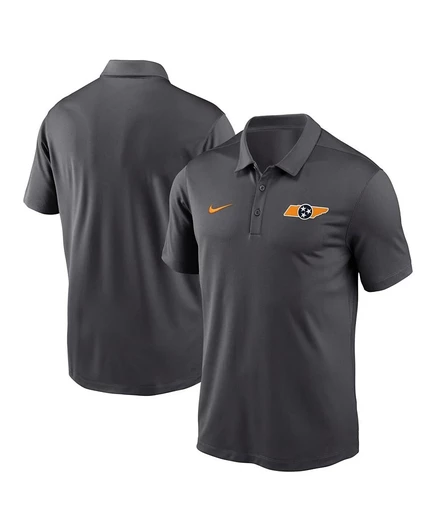 Мужская рубашка-поло Nike Franchise Tennessee Volunteers, серебристая