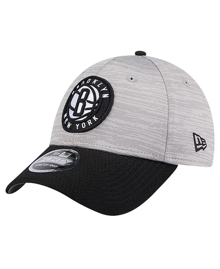 Мужская кепка New Era 9FORTY Digi-Tech двуцветная, серо-черная