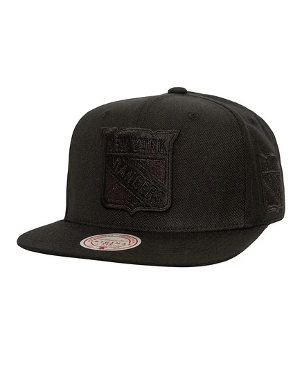 Мужская кепка Mitchell & Ness New York Rangers snapback, черная