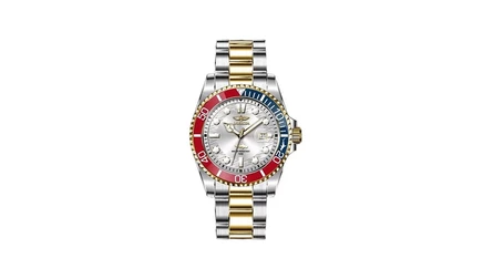Мужские кварцевые часы Invicta 44707 Pro Diver с серебряным циферблатом и 3 стрелками gold