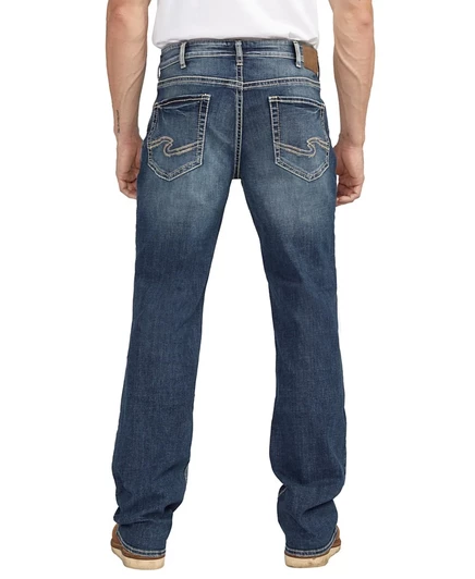 Мужские джинсы Silver Jeans Co. Craig клеш, синие