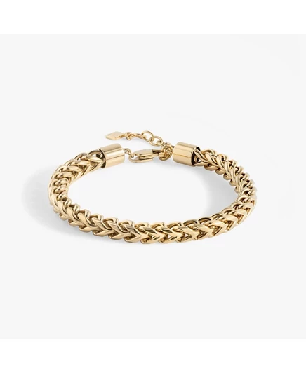 Женский браслет Alex and Ani Wheat Chain регулируемый, золотой