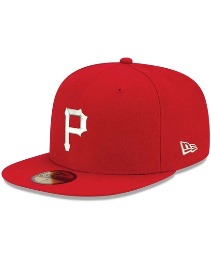 Мужская кепка New Era 59FIFTY Pittsburgh Pirates, красная