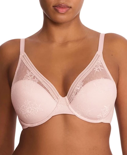 Бюстгальтер-футболка на косточках Natori Women's Love с кружевом по всей фигуре, 731351 оранжевый