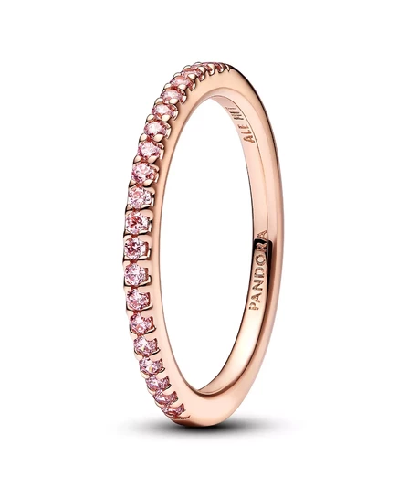  Позолоченное сверкающее розовое кольцо-браслет rose gold
