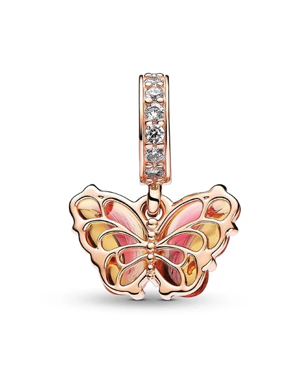 Женский шарм Pandora Rose 14K с мурано, розовое золото