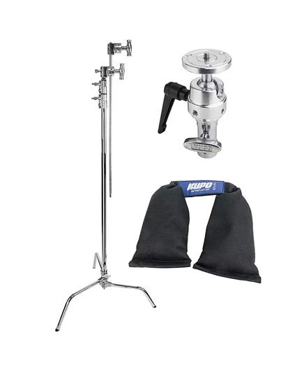 Стойка Kupo Master C-Stand 40″ раздвижная, черная
