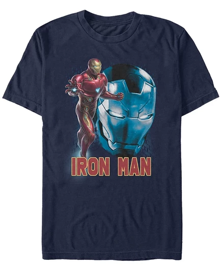 Мужская футболка Fifth Sun Avengers Endgame Iron Man, синяя