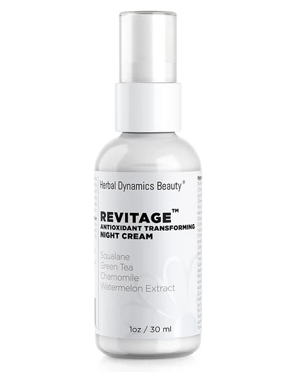 Ночной антиоксидантный крем Herbal Dynamics Revitage, 110 мл