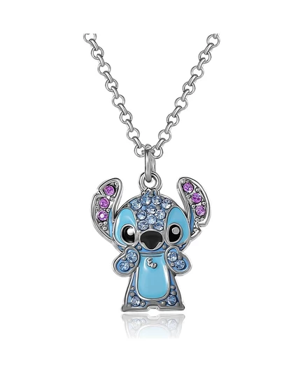 Ожерелье с подвеской из кристаллов Disney Lilo & Stitch Pave - Cute Character Jewelry multi