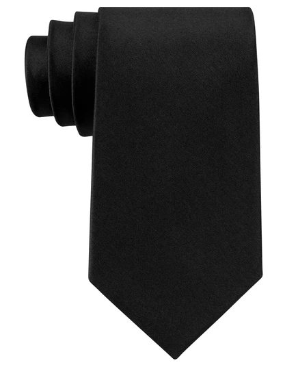 Мужской галстук Sapphire Solid II black