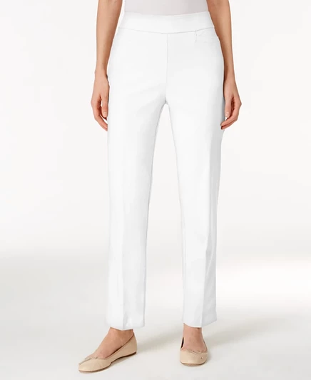 Женские брюки Alfred Dunner Classics Allure, белые