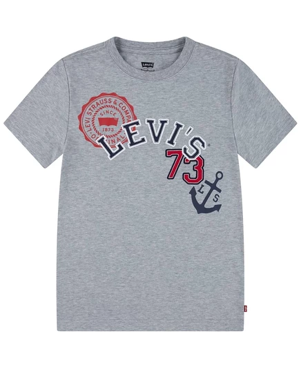 Детская футболка для мальчиков Levi's Sailing Team, серая