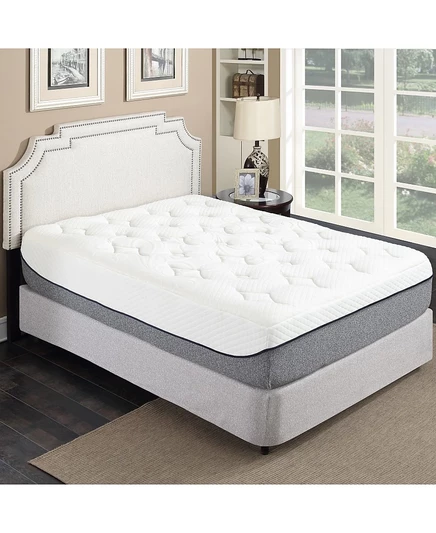 Матрас Primo International Cool Sleep Ultra Plush с плюшевым верхом 13 дюймов в коробке - полностью без цвета