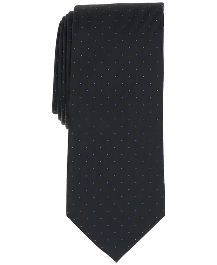 Мужской галстук Alfani Dot Pattern, черный