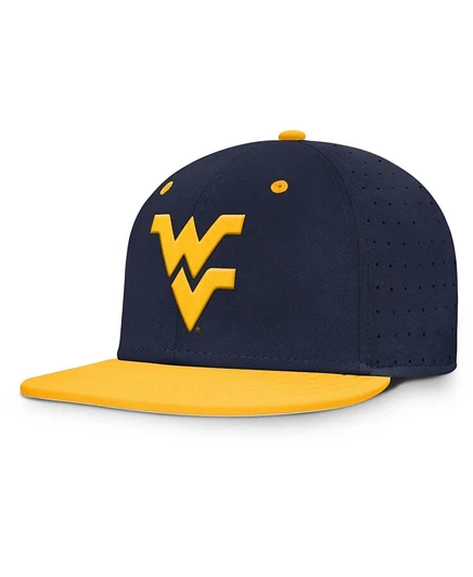 Мужская кепка Nike West Virginia Mountaineers, темно-синяя