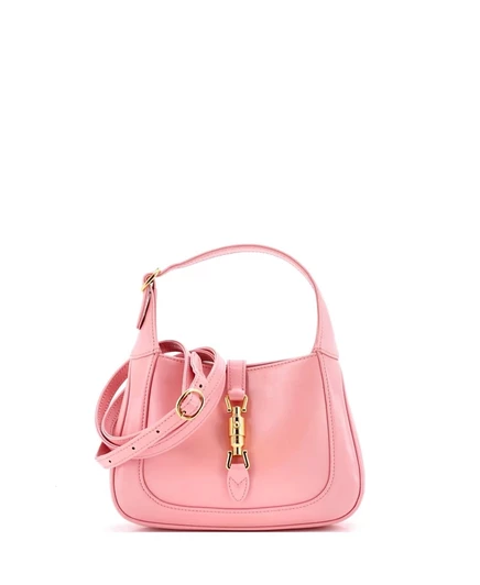 Женская сумка Gucci Mini Jackie 1961 hobo, розовая