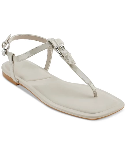 Женские сандалии DKNY Datto с T-ремешком, белые