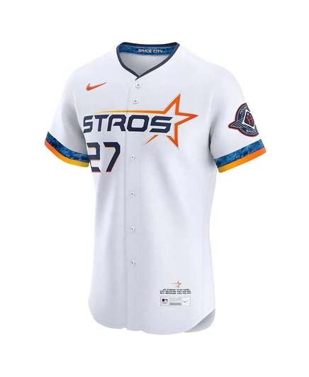 Мужская футболка Nike Jose Altuve White Houston Astros 2025 City Connect Elite Player от Nike. white