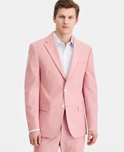 Мужской пиджак Tommy Hilfiger Modern-Fit TH Flex, розовый