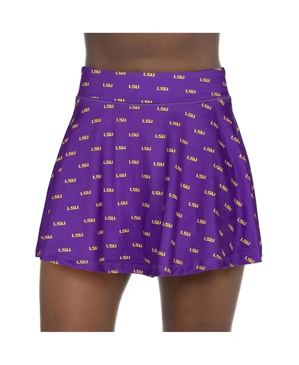 Женские фиолетовые шорты ZooZatz LSU Tigers с цветочным принтом по всему телу от ZooZatz purple