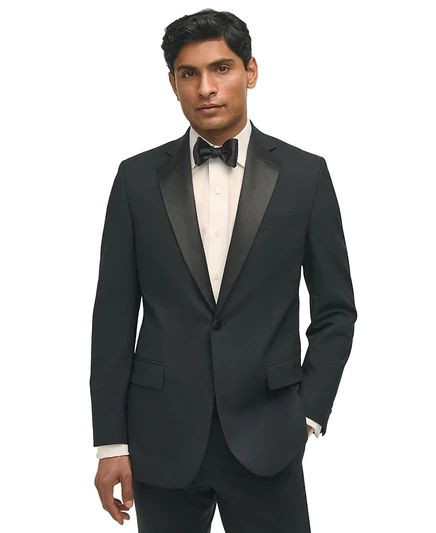 Мужской смокинг-пиджак B by Brooks Brothers, черный