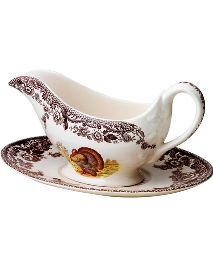 Соусник Spode Woodland с подставкой