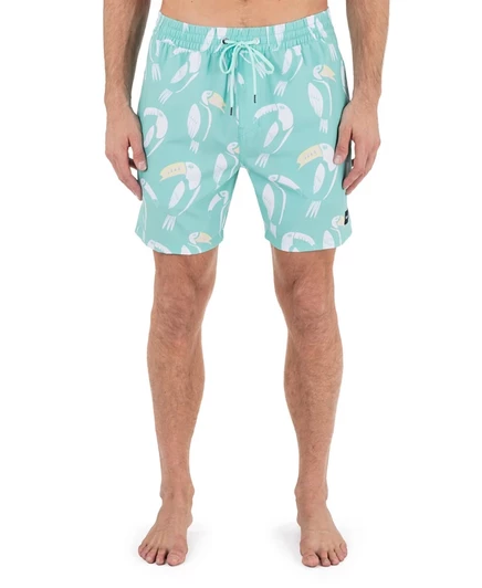 Мужские бордшорты hurley cannonball, зеленые