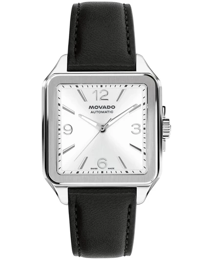 Мужские часы Movado 1917 Automatic, черный ремешок